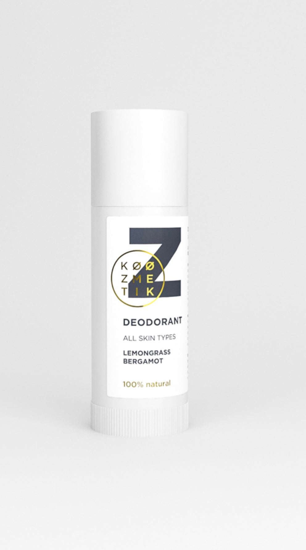 Køøzmetik Z Deodorant | 100% Natural Lemongrass & Bergamot