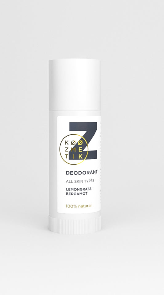 Køøzmetik Z Deodorant | 100% Natural Lemongrass & Bergamot