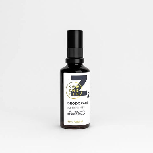 Z2 Natural Spray Deodorant – Tea Tree, Mint & Peach Fresh Care